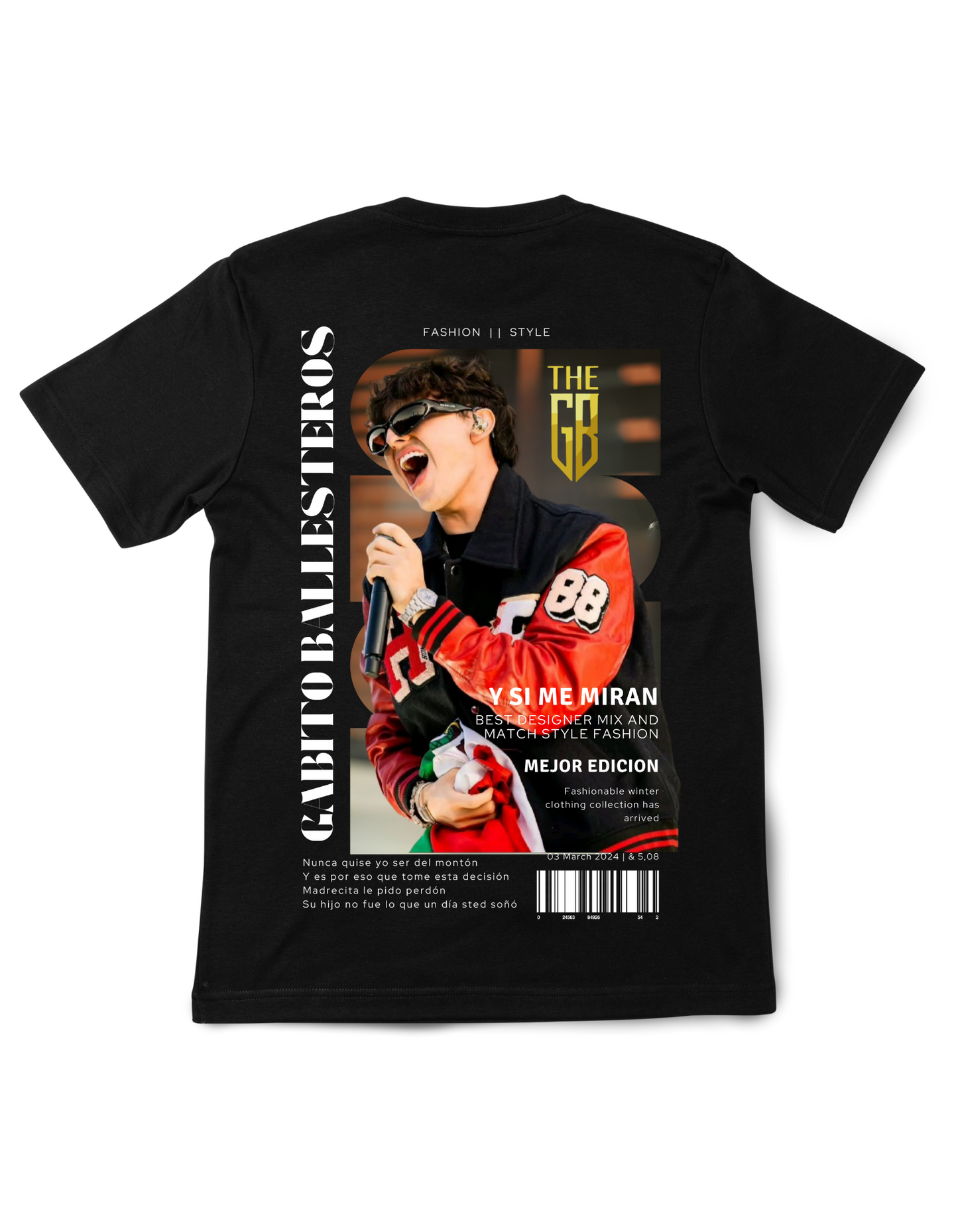 Camiseta Gabito Ballesteros 1