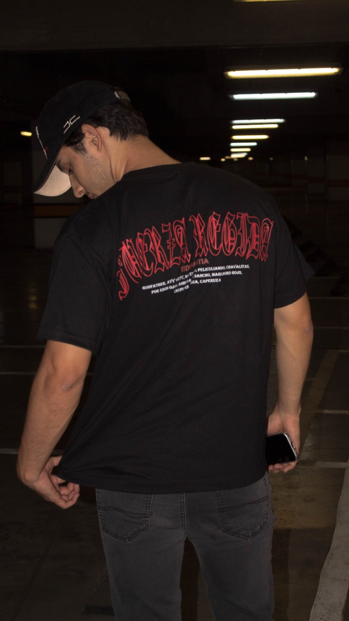Camiseta Fuerza Regida 111xpantia glitter