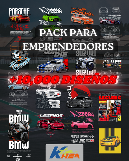 Pack de diseños de Coches