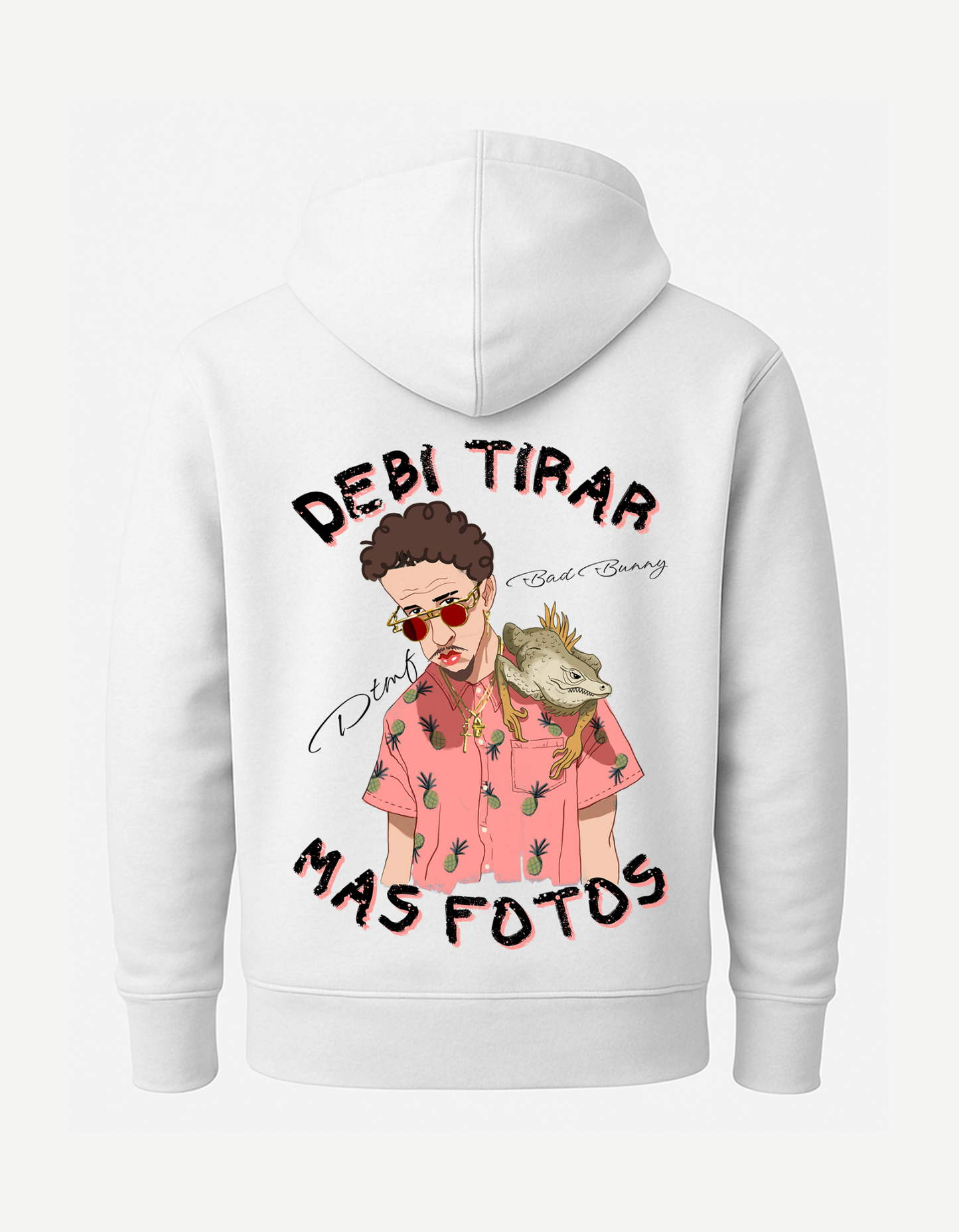 Sudadera DTMF Caricatura Bad Bunny