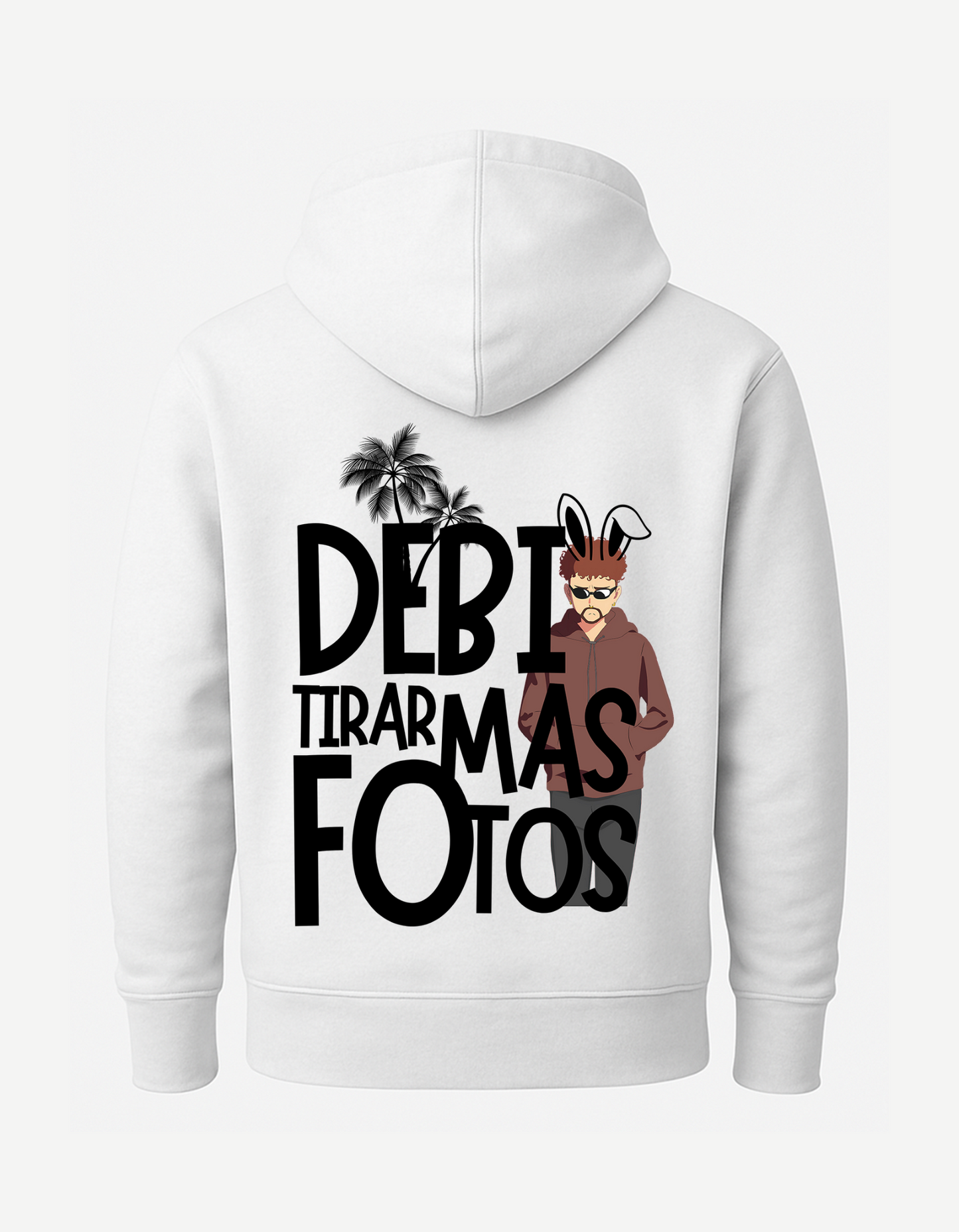 Sudadera DTMF Conejo Malo Tropical