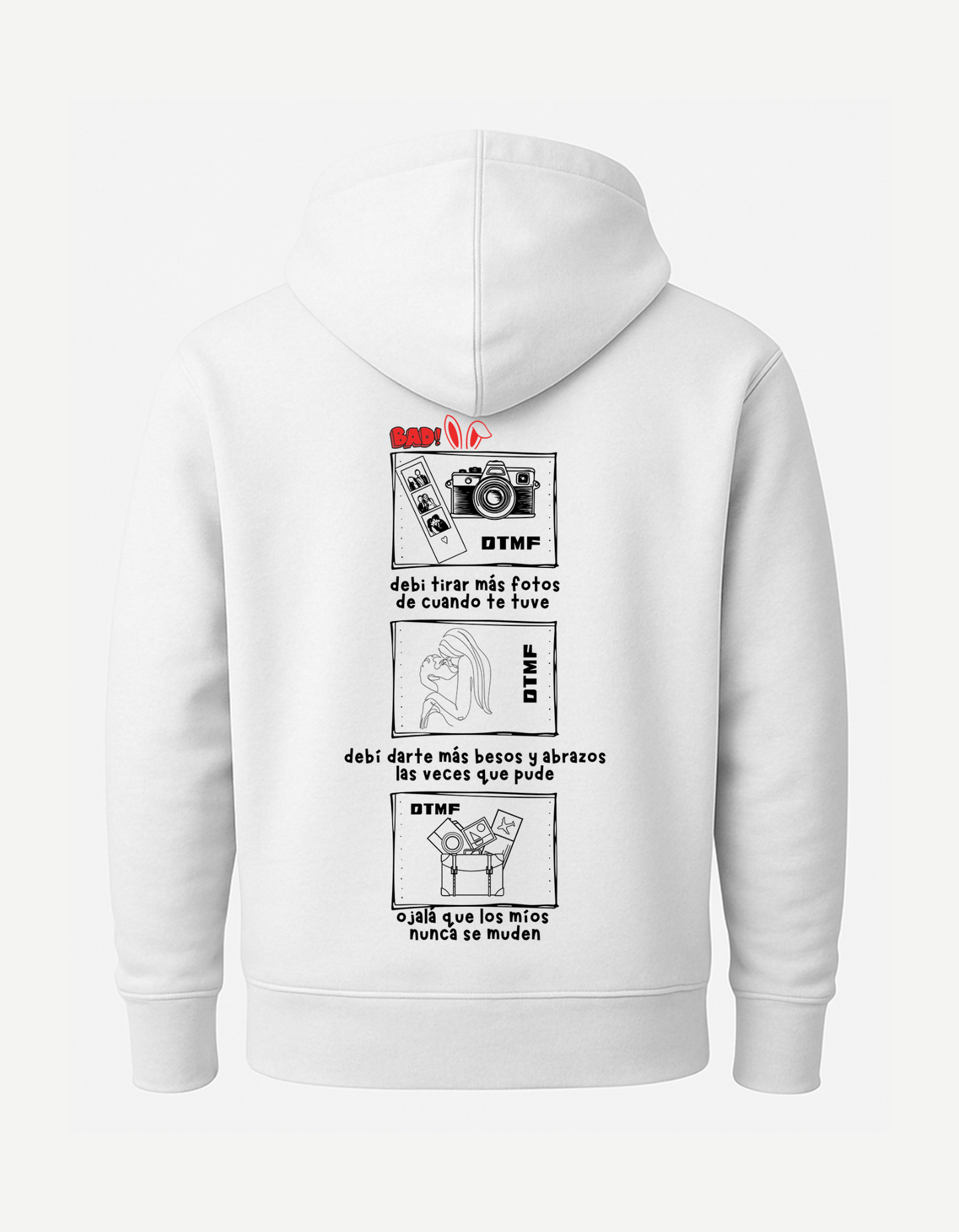 Sudadera DTMF 3 Actos Bad Bunny