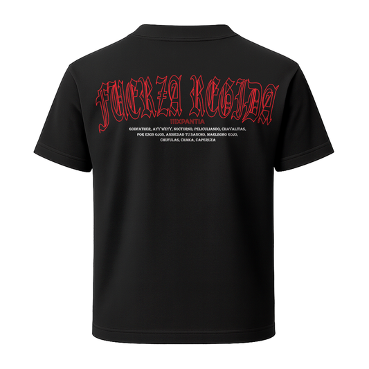 Camiseta Fuerza Regida 111xpantia glitter