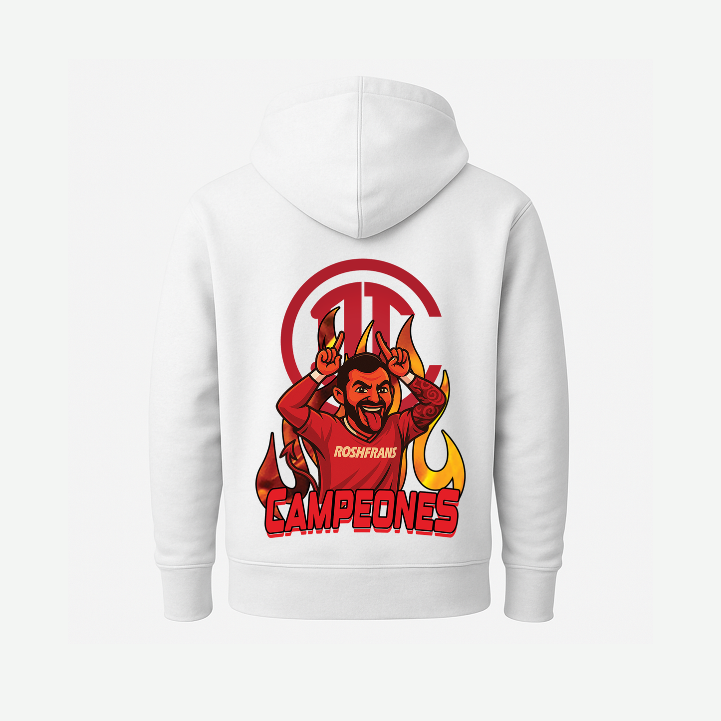 Sudadera Diablos Toluca Campeones